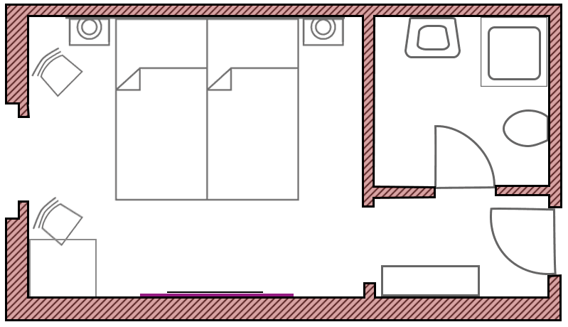 Zimmergrundriss 2 Zimmergrundriss 2